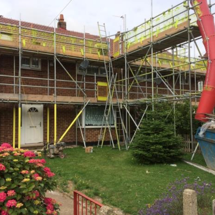 Remedial wall tie programme secures timber framed properties