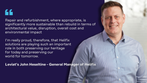 Helifix 40 Years - John Heseltine Quote