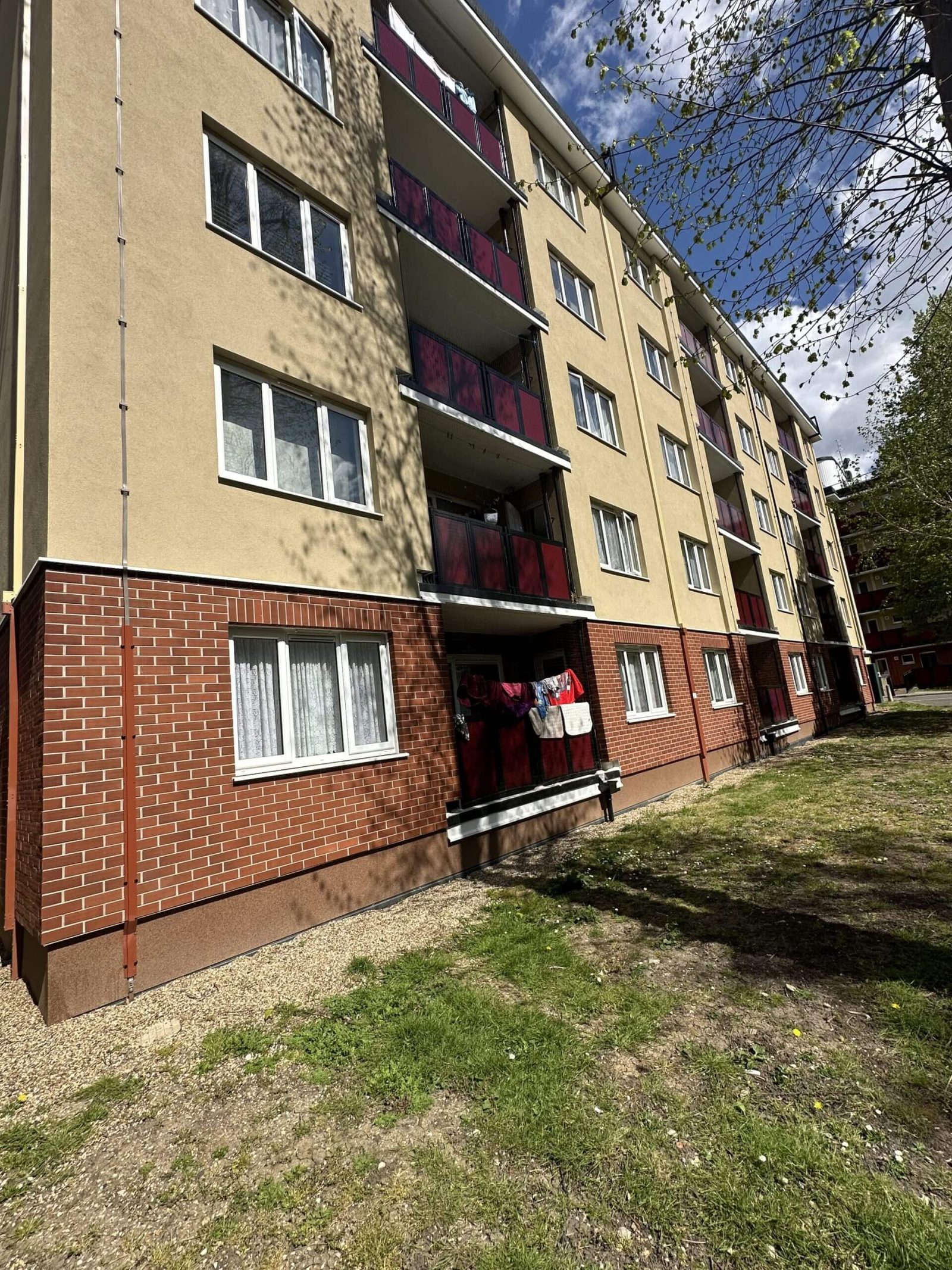 Exterior of Kingswood Estate, London